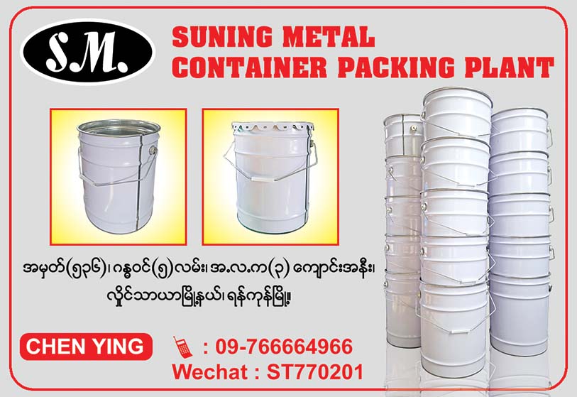 Suning Metal Container Packing Plant