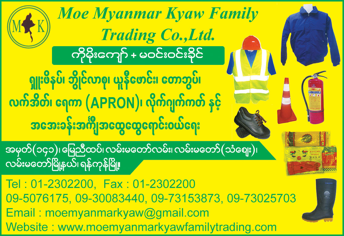 Moe Myanmar Kyaw Family Trading Co., Ltd.